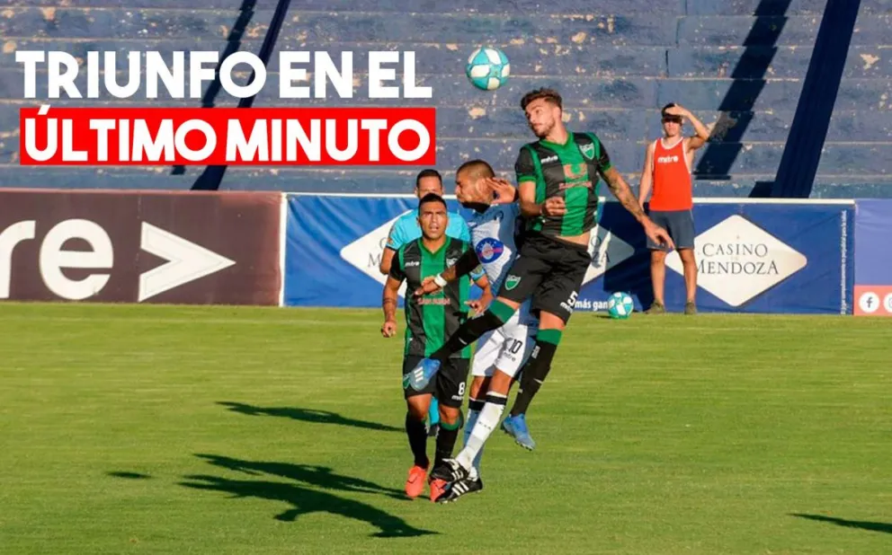 San Martín ganó en Mendoza y sumó tres puntos importantes