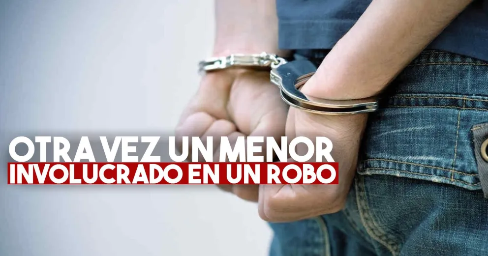 Una mujer fue víctima de un robo a manos de un menor de edad