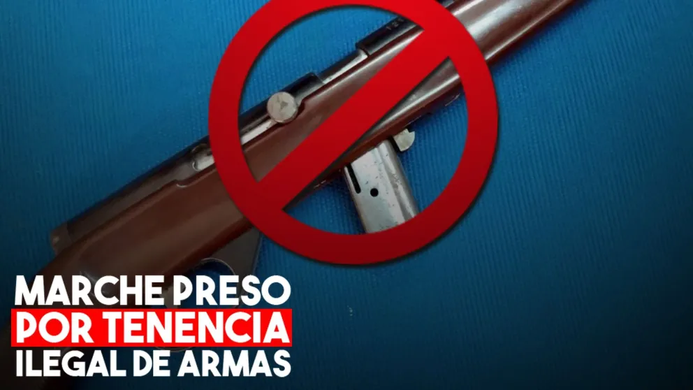 Allanaron una casa buscando elementos robados y encontraron un rifle