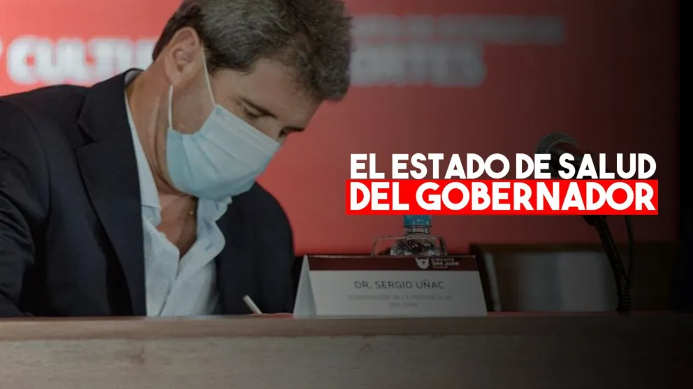 Sergio Uñac continúa estable, despierto y realiza caminatas cortas