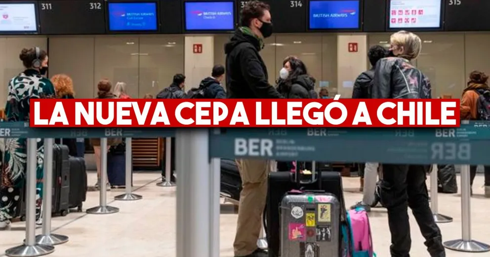 Detectaron en Chile el primer caso de la nueva cepa de covid-19