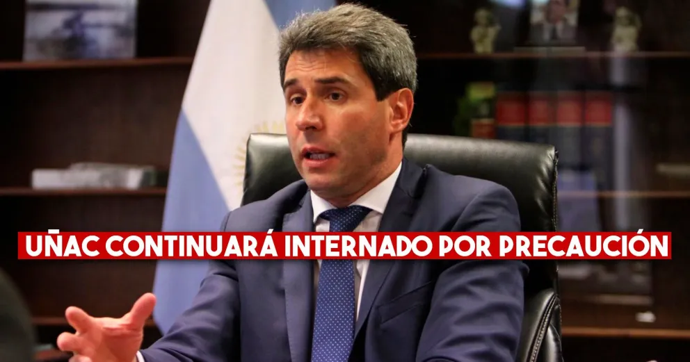 Sergio Uñac continúa estable, sin fiebre y con buena presión