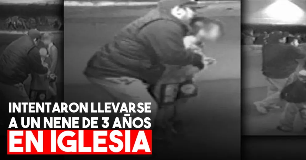 Intentaron secuestrar a un nene de 3 años en Iglesia