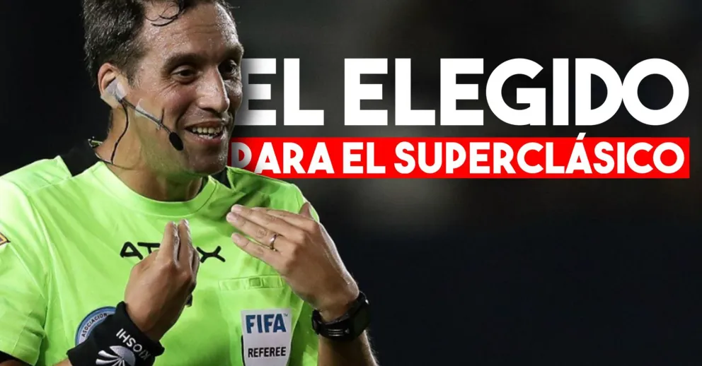 La AFA definió al árbitro para el superclásico