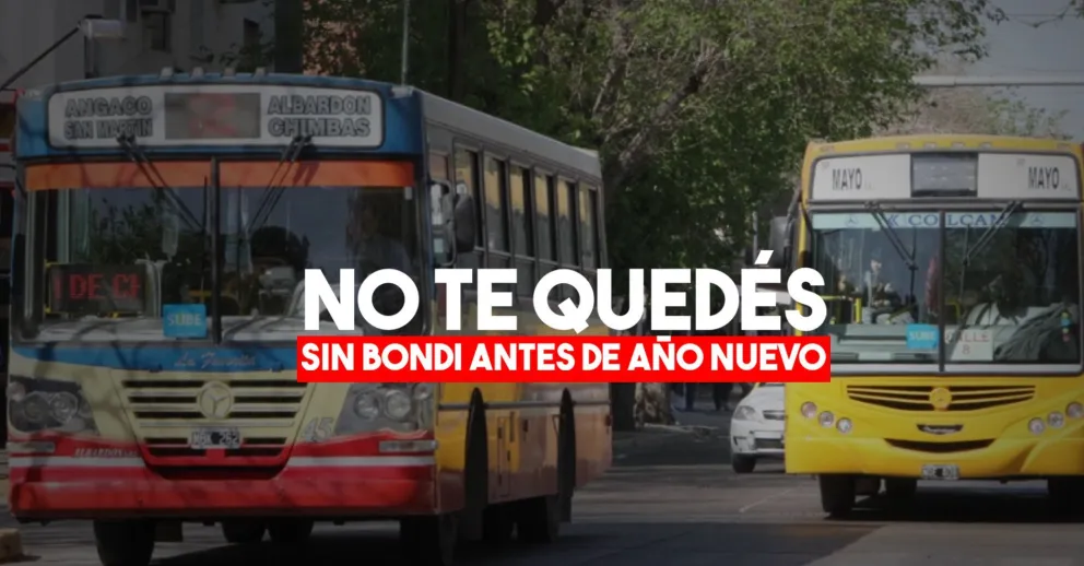 Así funcionará el transporte público el último día del año