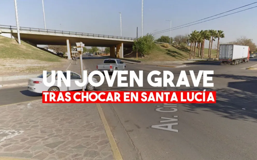 Dos jóvenes graves chocaron contra un guardarrail y uno terminó grave