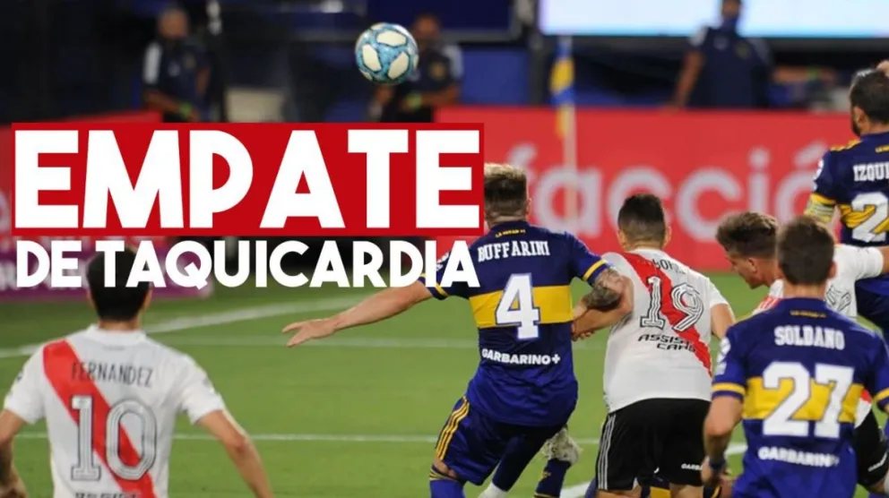Superclásico con muchos goles: empataron 2-2