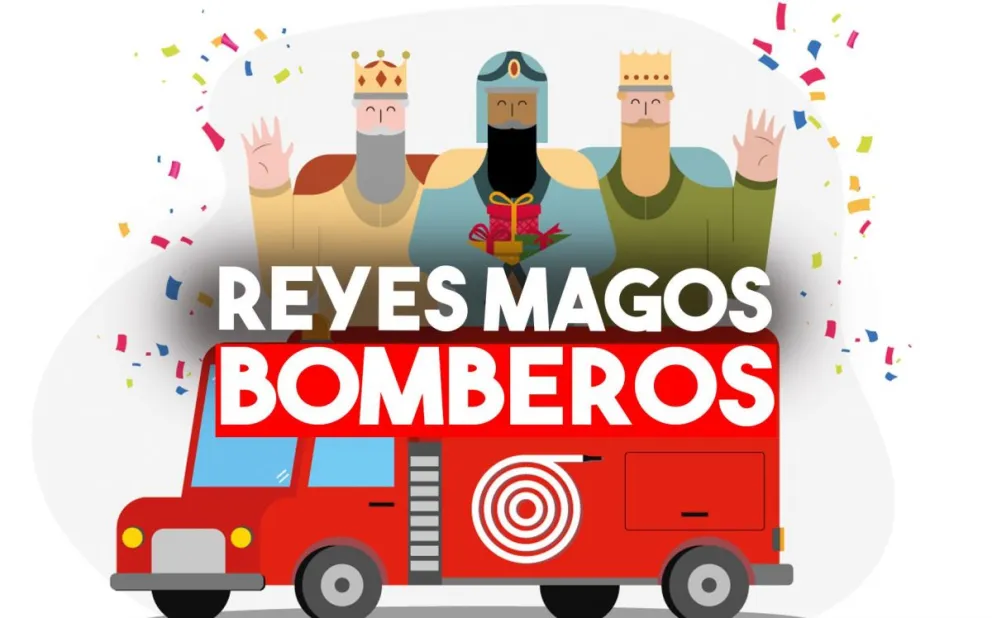 Los Reyes Magos repartirán regalos junto a los bomberos