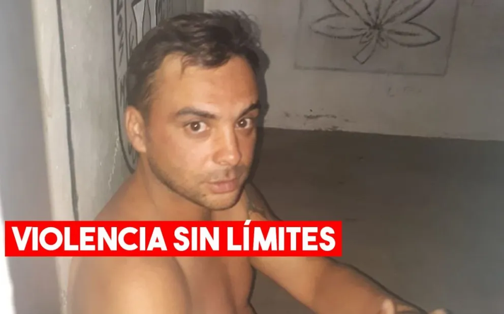 Amenazó con un cuchillo y luego golpeó a su pareja y a su hija