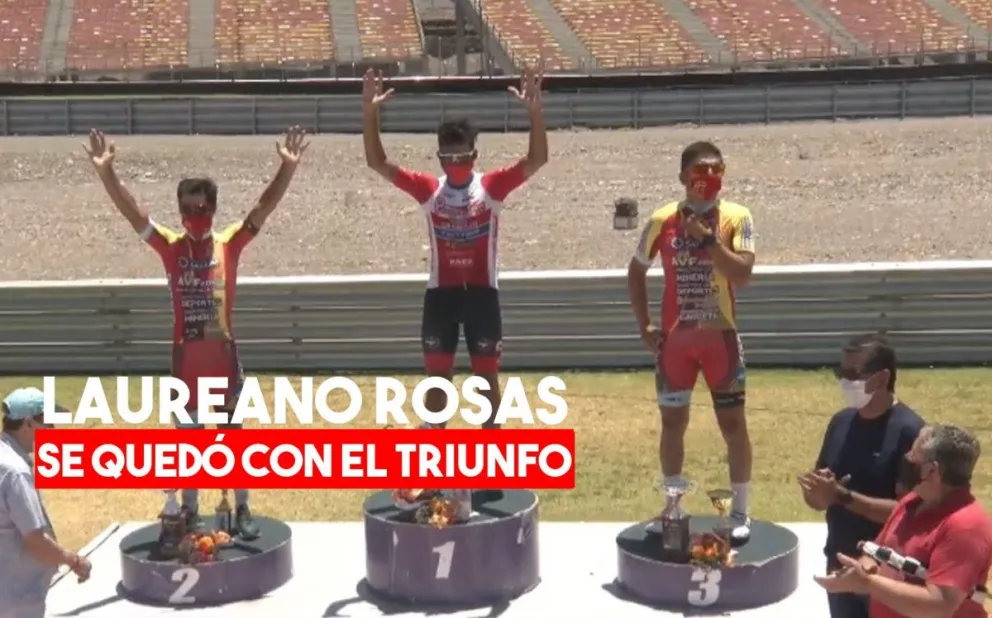 Laureano Rosas se consagró ganador de la “Doble Difunta Correa”