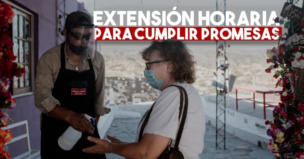 Desde este lunes extienden el horario de atención en la Difunta Correa