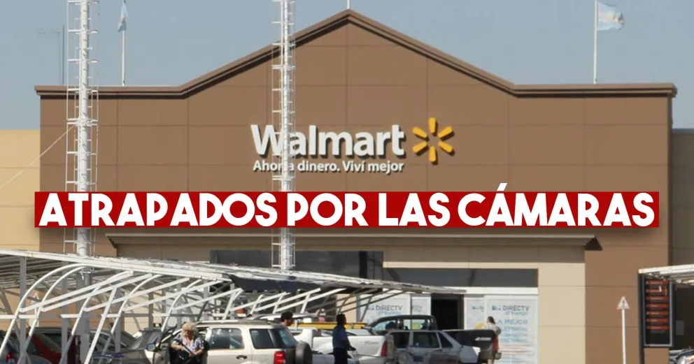 Una pareja quedó detenida por robar varios elementos en Walmart