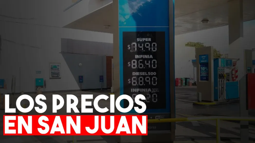Así quedaron los precios de la nafta en San Juan