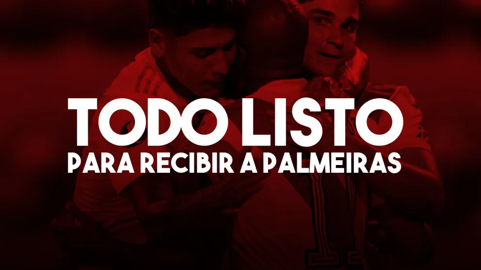 River recibe a Palmeiras por la primera semifinal de la Copa Libertadores