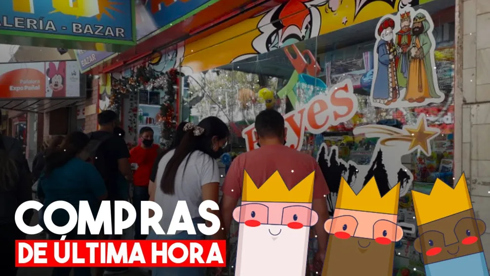 Los sanjuaninos coparon el centro en la previa de Reyes Magos