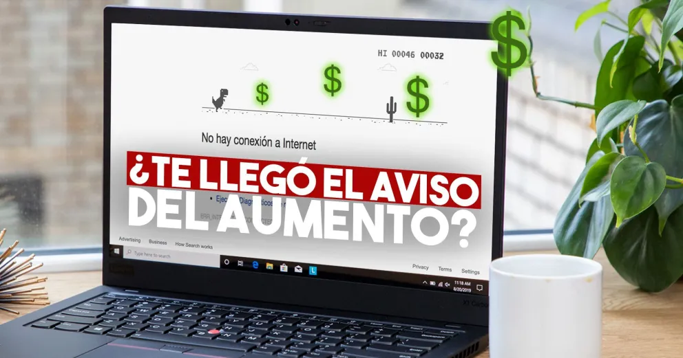 Alertan por aumentos desmedidos en facturas de internet