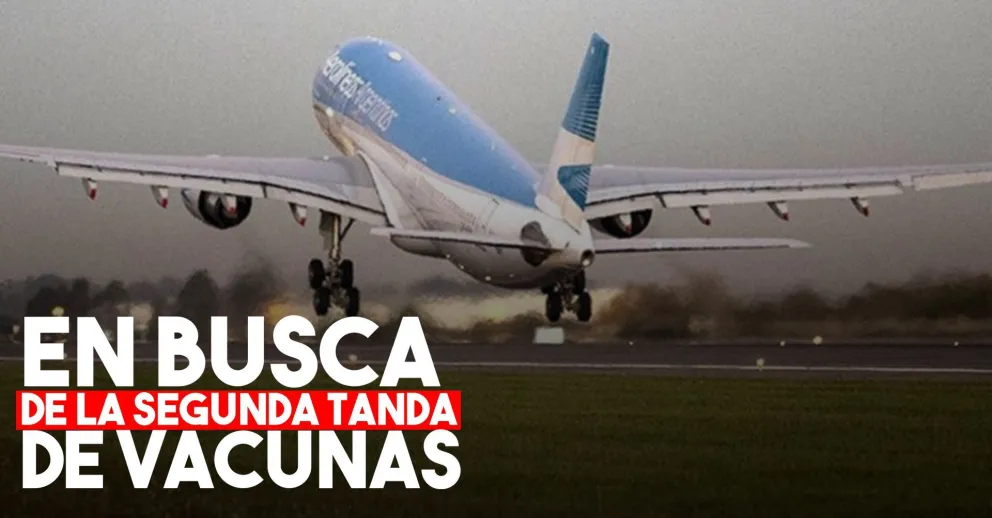 La próxima semana saldría el segundo vuelo a Moscú para traer más vacunas