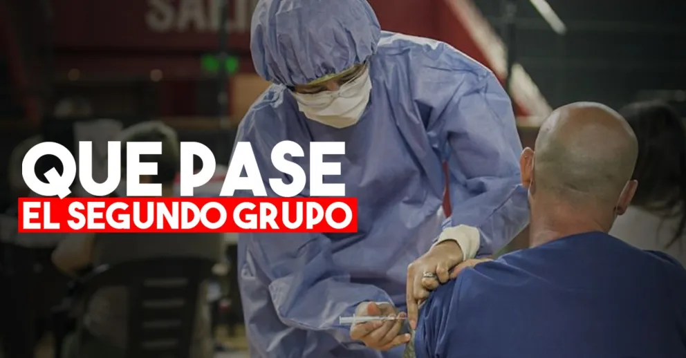 La semana próxima comienzan a vacunar a un segundo grupo