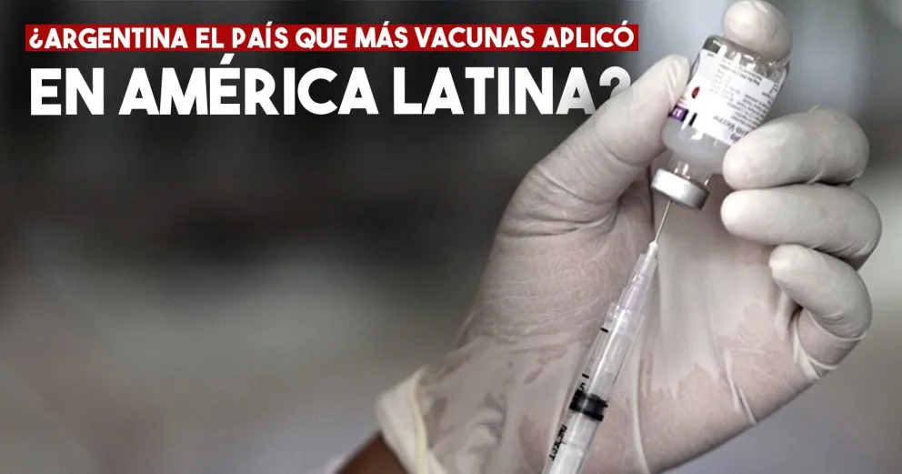 Ya fueron vacunadas más de 107 mil personas en Argentina