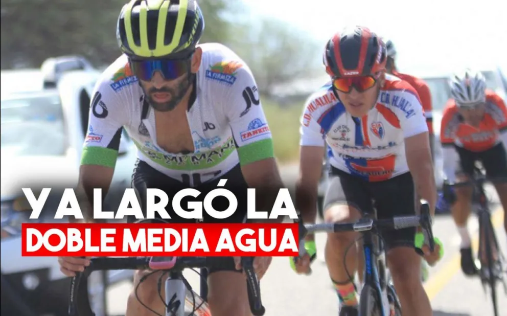 Doble Media Agua: ya se corre la sexta fecha del Ciclismo Federado