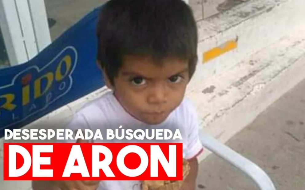 Desesperada búsqueda de un pequeño de 3 años