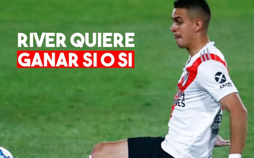 River presiona y busca llegar a la final