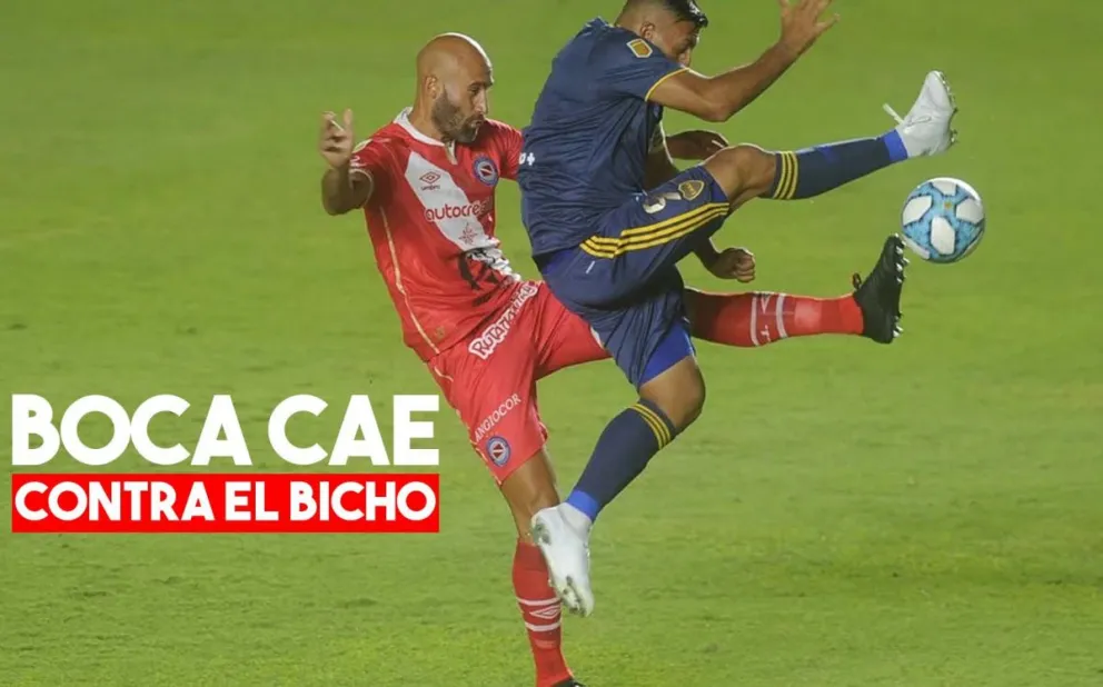 El Xeneize cae ante Argentinos