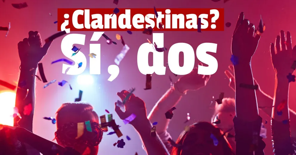 Clandestinas con alrededor de 60 infractores