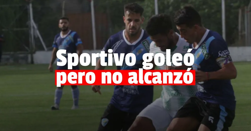 Sportivo Desamparados goleó a Sol de Mayo pero se quedó fuera de la Reválida