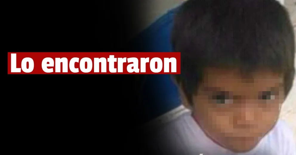 Encontraron al niño de tres años que se había llevado el papá