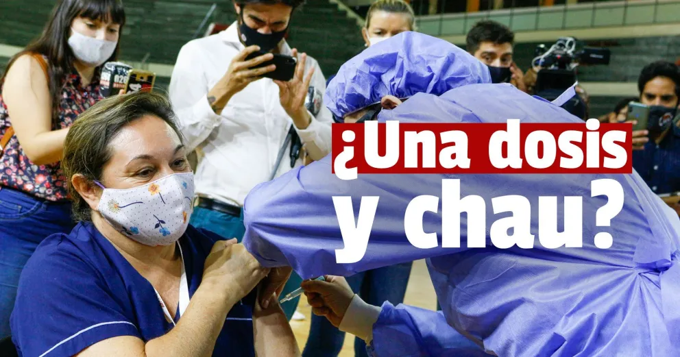 Analizan la posibilidad de una sola dosis de la Sputnik-V para vacunar a más personas