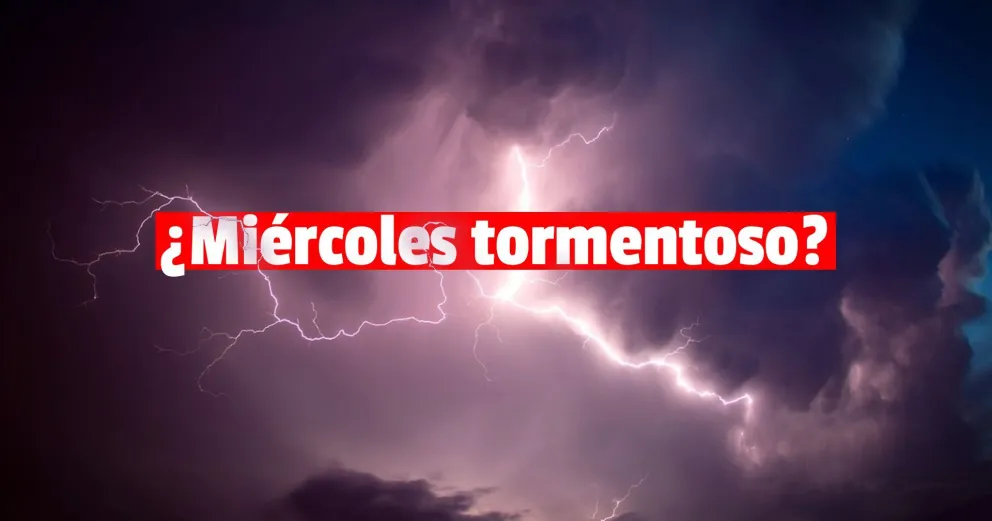 Anuncian tormentas para este miércoles