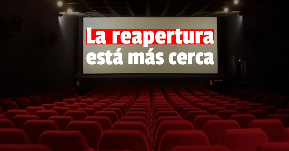 Se aprobó el protocolo sanitario para la reapertura de los cines