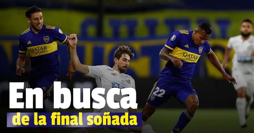Copa Libertadores: Boca enfrenta al Santos en Brasil, en busca de la final