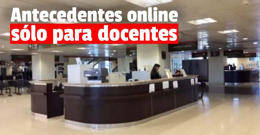 Habilitaron el sitio web para obtener turnos para el Certificado de Antecedentes