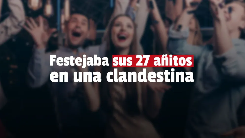 Organizaron una fiesta clandestina en un salón de eventos infantiles