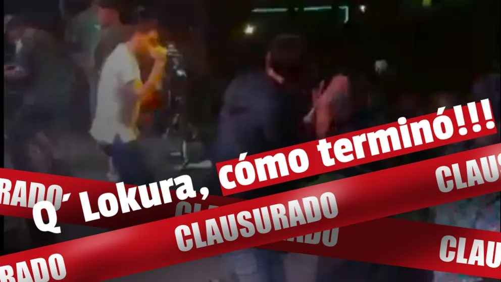 La presentación de una banda cuartetera terminó con la clausura de un bar