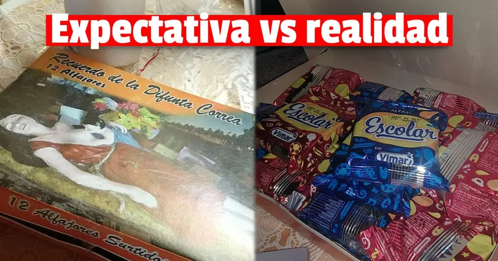 Denunció que le vendieron alfajores escolares en vez de artesanales