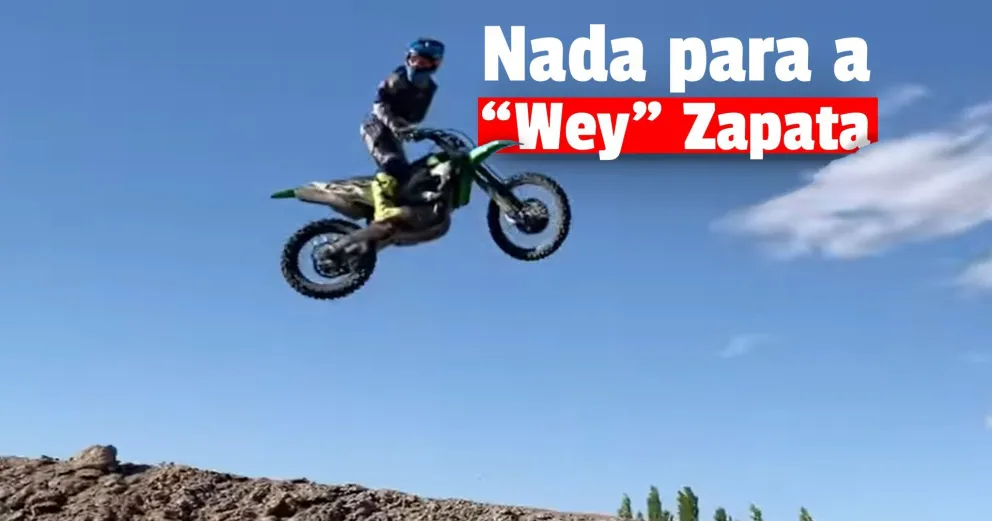 A casi dos meses del accidente Wey Zapata volvió a los entrenamientos