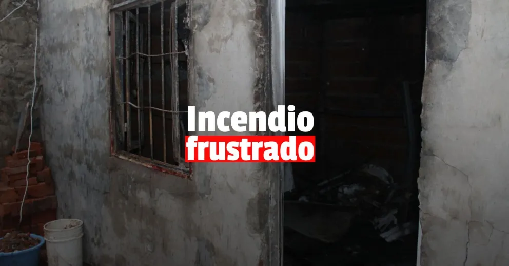 Vecinos y bomberos ayudaron a que una casa no se prenda fuego
