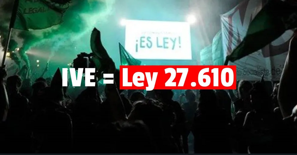 El Gobierno publicó en el Boletín Oficial la Ley de Interrupción Voluntaria del Embarazo