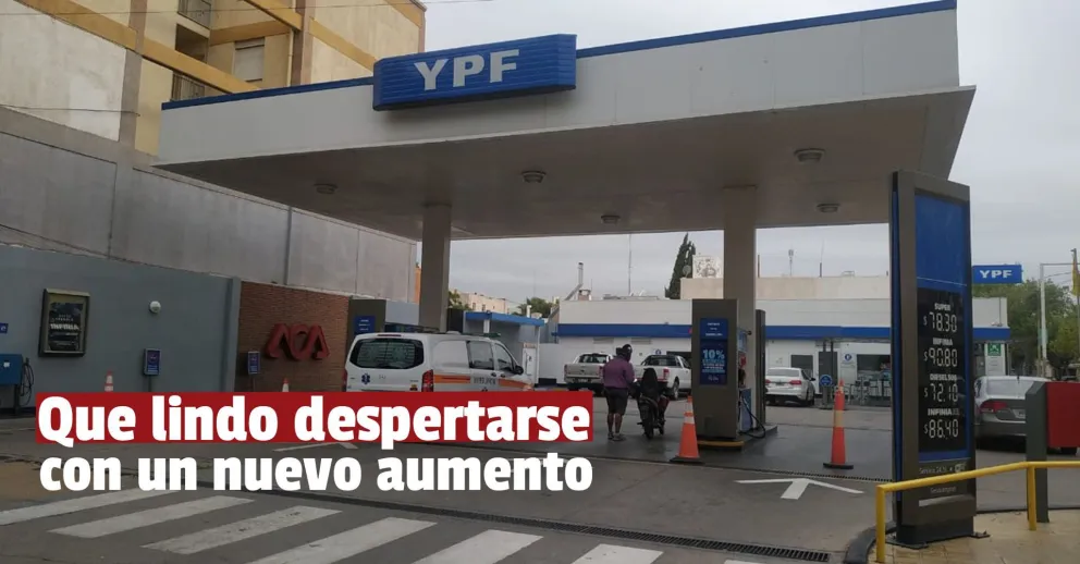 Aumento de combustibles: estos son los precios actualizados en San Juan