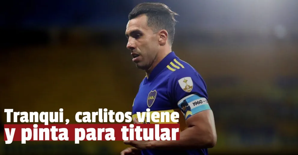 Boca: Carlos Tevez no viaja con el plantel y se sumará el domingo