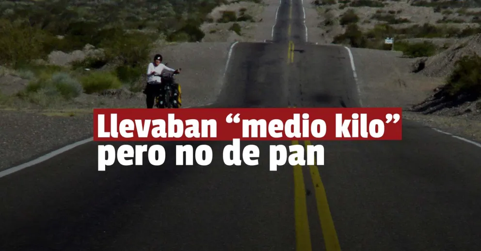 Iban en moto y les encontraron medio kilo de marihuana