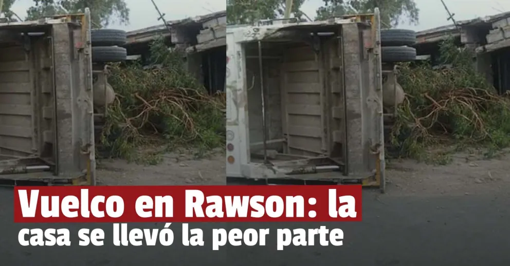 Así quedó la casa en donde se incrustó el camión recolector