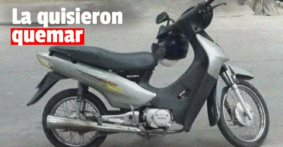 La policía encontró la moto robada: estaba abandonada en una casa