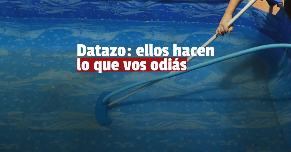 Servicios en pandemia: por $1000 ellos te limpian la pelopincho