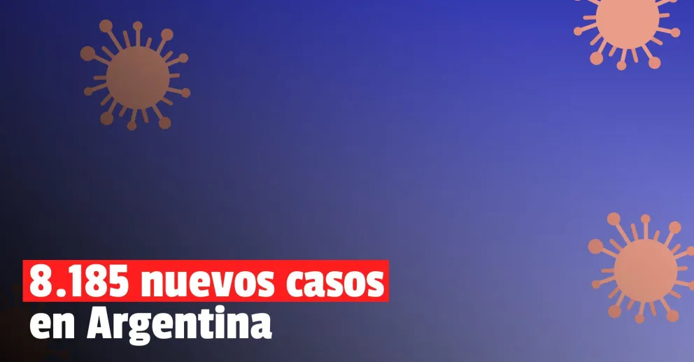 Coronavirus en Argentina: 8.185 nuevos casos y 425 muertos en las últimas 24 horas