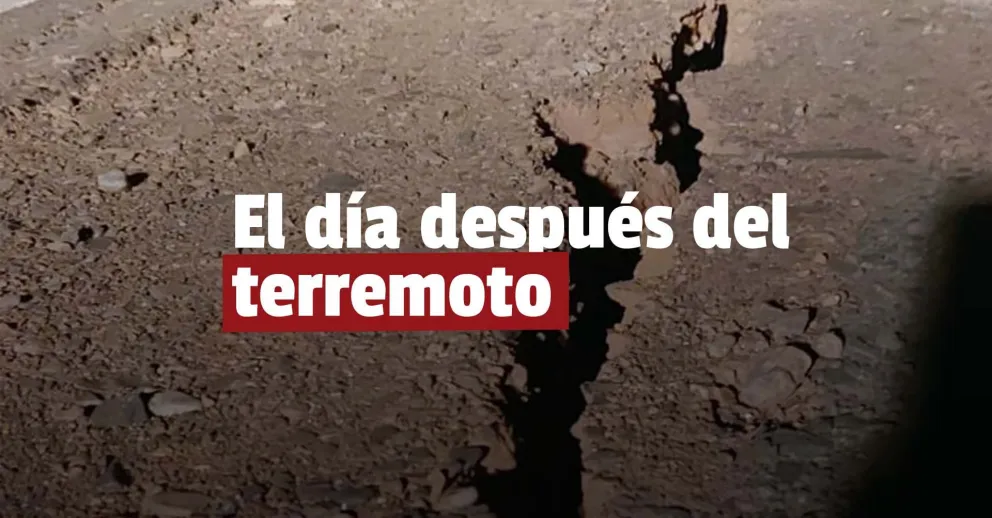 El día después del terremoto: tres personas heridas y múltiples derrumbes