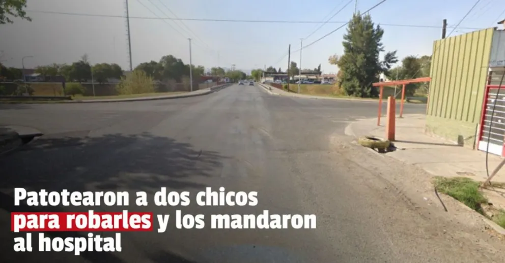 Patotearon a dos menores para robarles